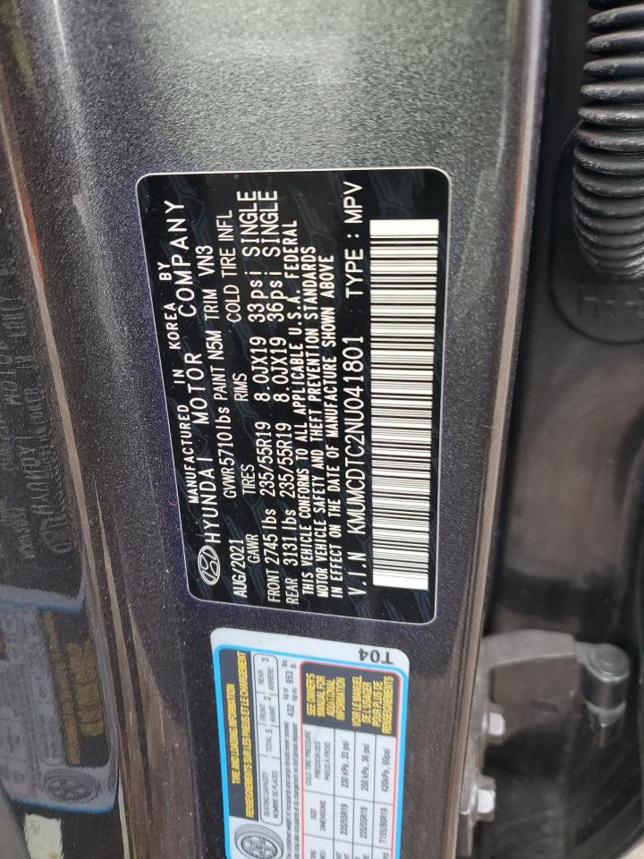 2022 Genesis Gv70 Base VIN: KMUMCDTC2NU041801 Lot: 82733895