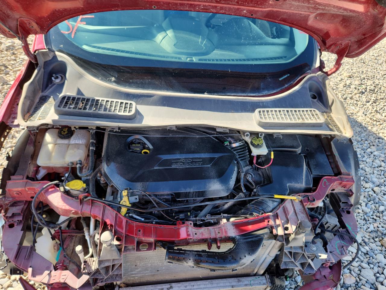 2014 Ford Escape Titanium VIN: 1FMCU0JX4EUB08288 Lot: 85007285