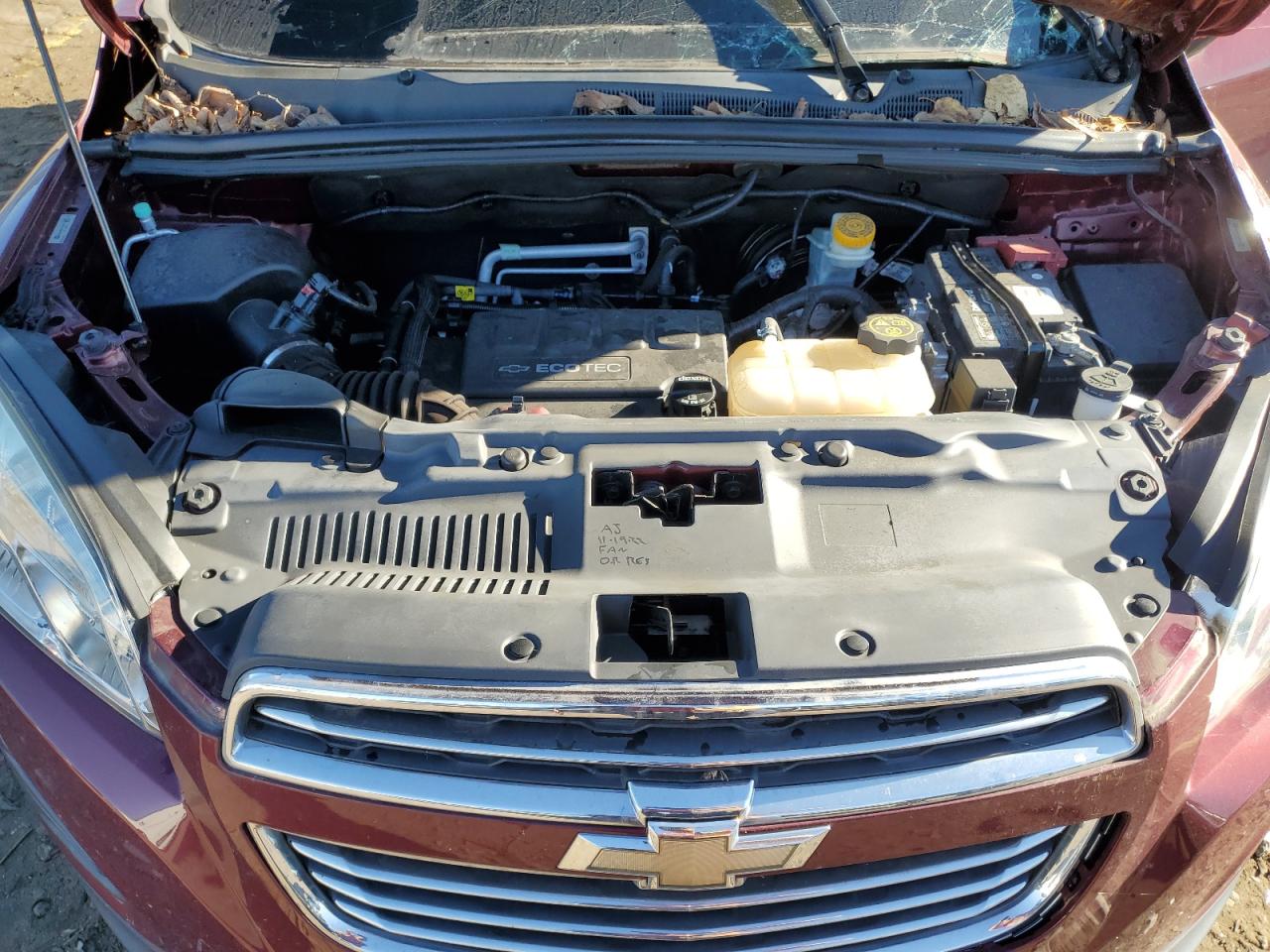 2016 Chevrolet Trax Ls VIN: 3GNCJNSB9GL158010 Lot: 86716615