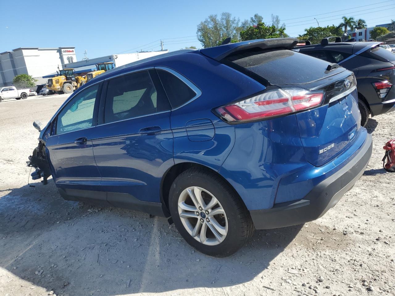 2020 Ford Edge Sel blue  gas 2FMPK3J96LBB29771 photo #3