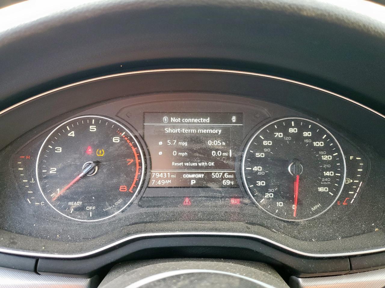 2017 Audi A4 Premium VIN: WAUGNAF48HN005832 Lot: 66663985