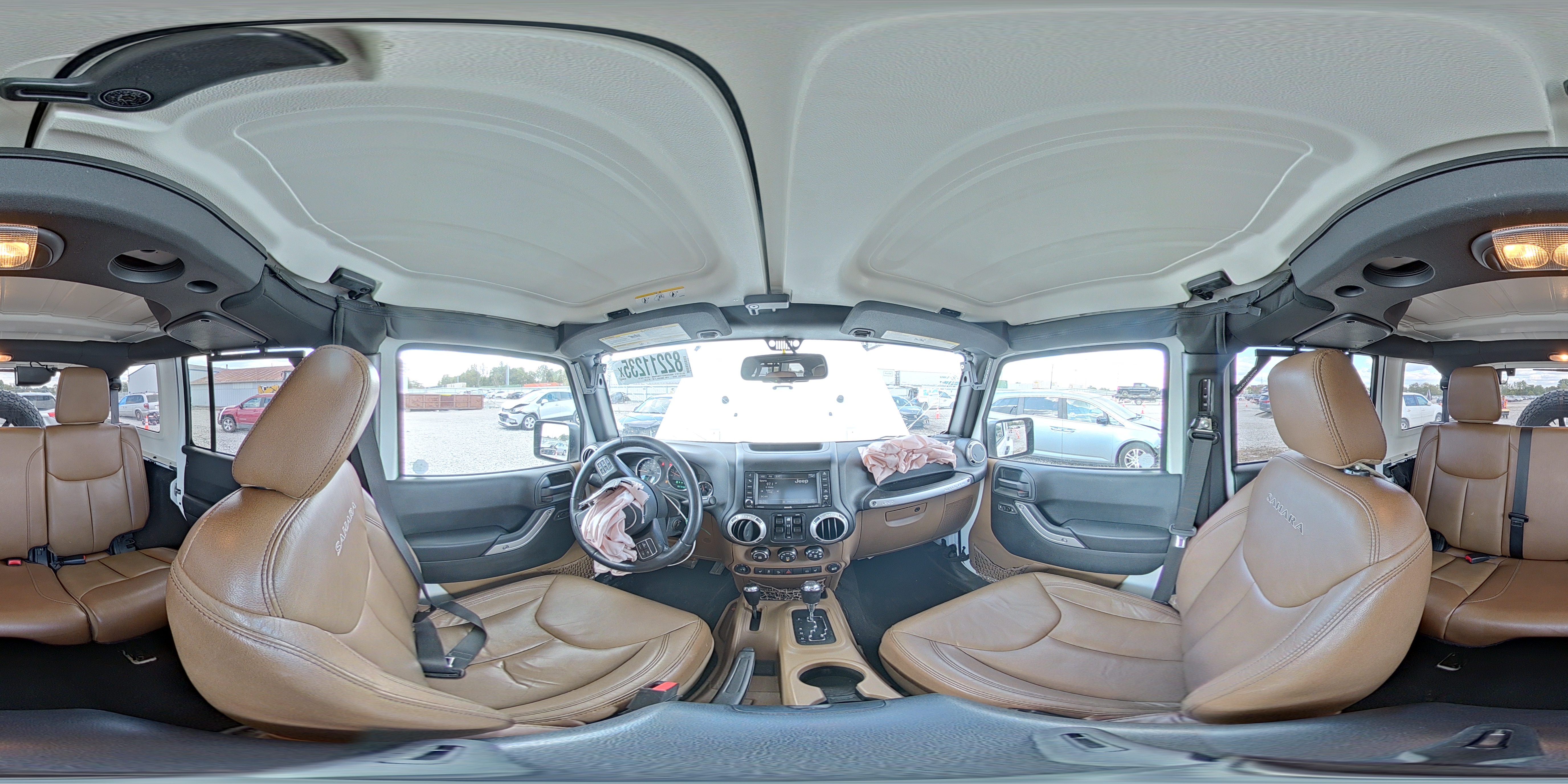 2017 Jeep Wrangler Unlimited Sahara VIN: 1C4BJWEG8HL567694 Lot: 82211235