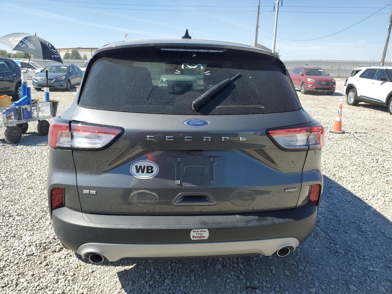 2022 Ford Escape Se VIN: 1FMCU0EZ1NUA22142 Lot: 84061875