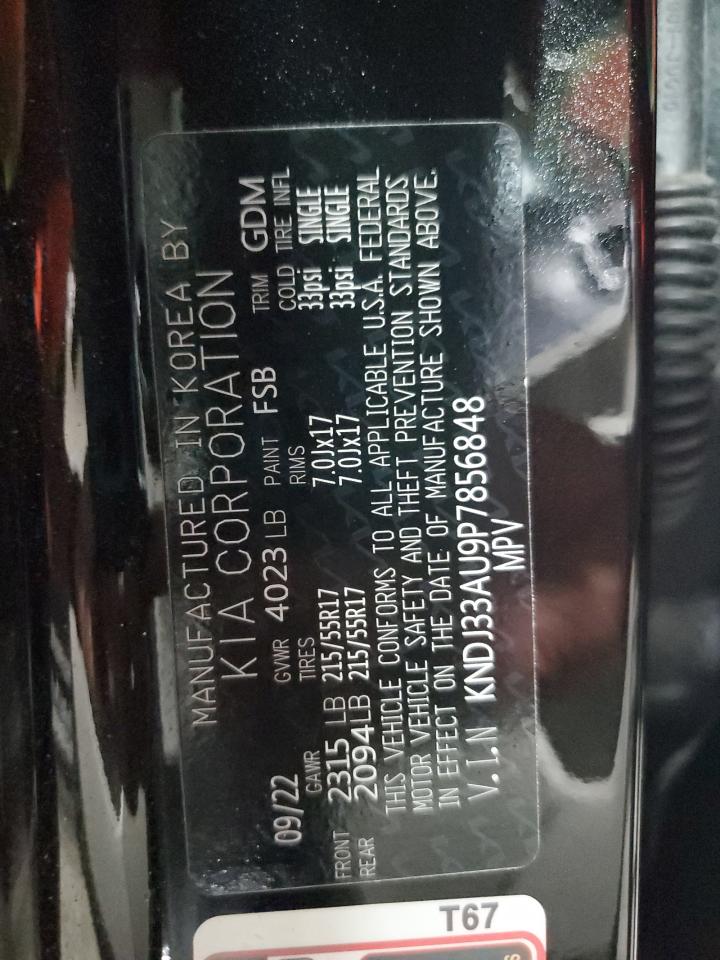 2023 Kia Soul Ex VIN: KNDJ33AU9P7856848 Lot: 84417355