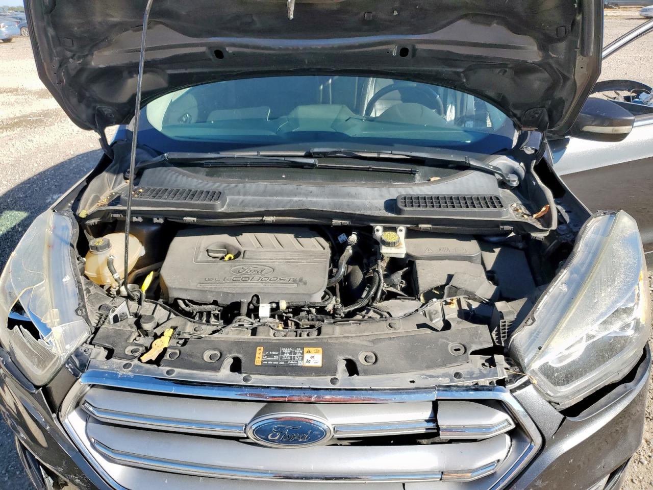 2017 Ford Escape Titanium VIN: 1FMCU0JD0HUE47074 Lot: 90953285