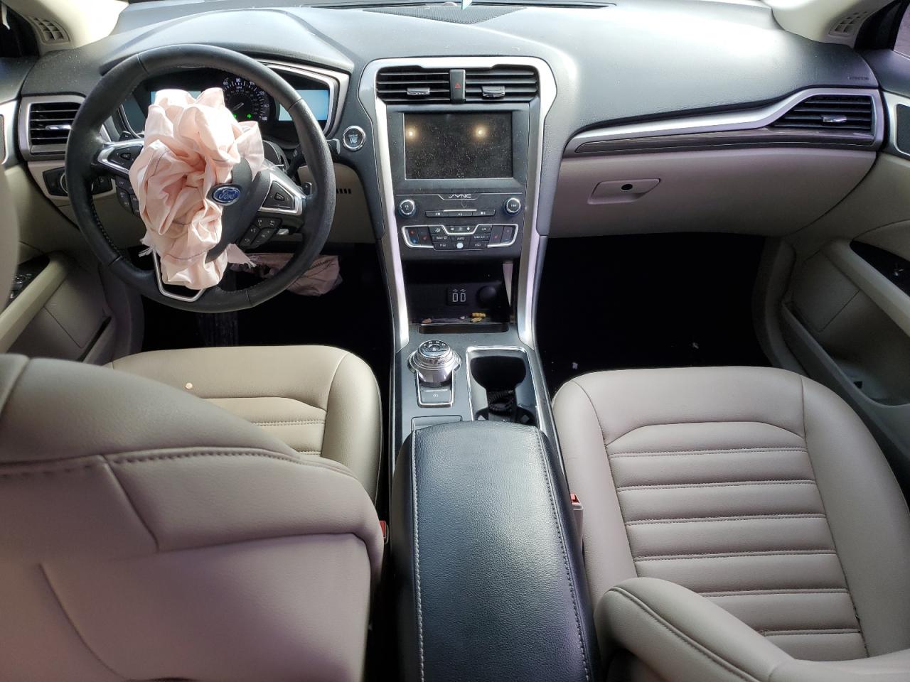 2019 Ford Fusion Sel VIN: 3FA6P0CD3KR257215 Lot: 89706375