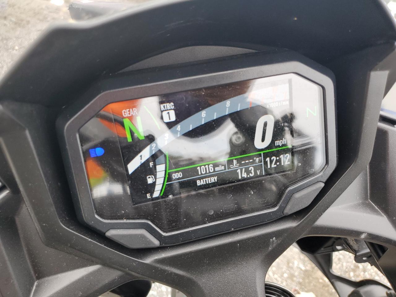 2025 Kawasaki Ex650 R VIN: ML5EXER10SDAF9595 Lot: 82481515