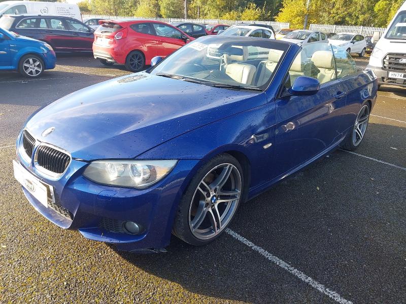 2013 BMW 3 SERIES 320D M SPORT 2DR STEP AUTO for sale at Copart SANDTOFT