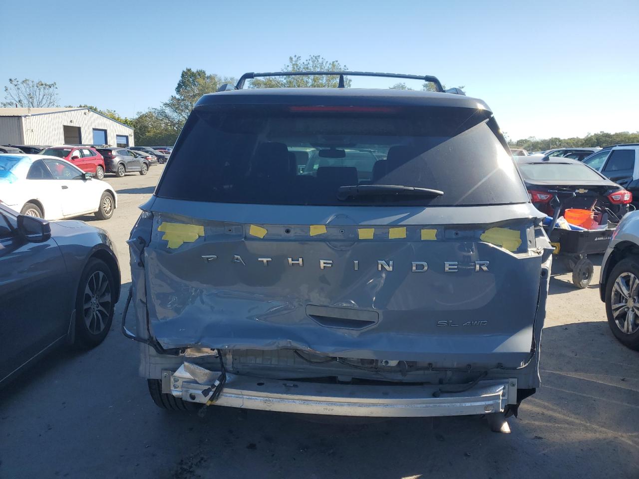 2022 Nissan Pathfinder Sl VIN: 5N1DR3CC3NC205506 Lot: 84628805