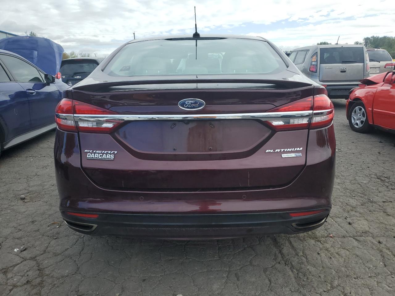 2017 Ford Fusion Titanium VIN: 3FA6P0D91HR175695 Lot: 84728215
