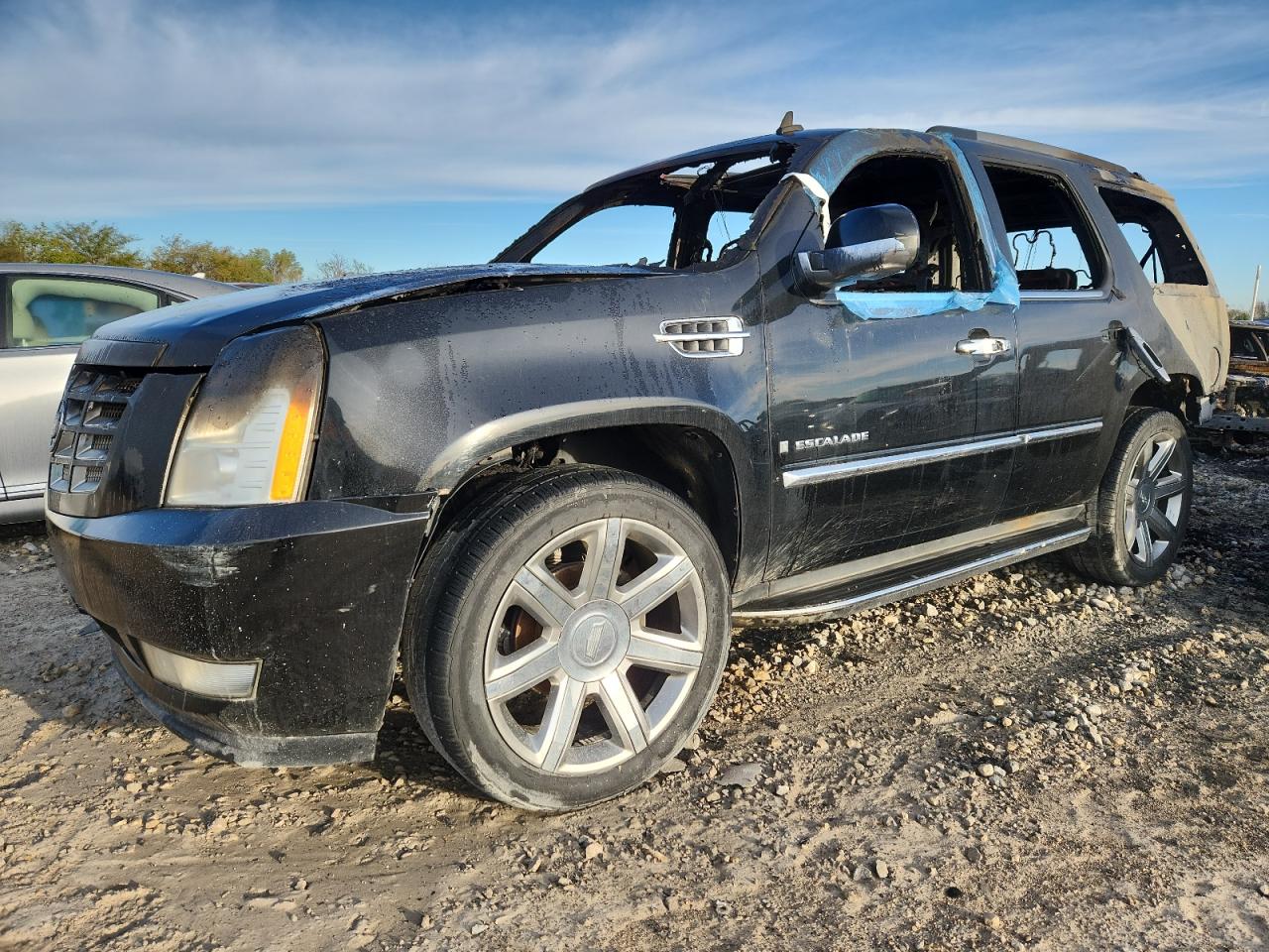 2009 Cadillac Escalade black null flexible 1GYFK13249R262890 photo #1