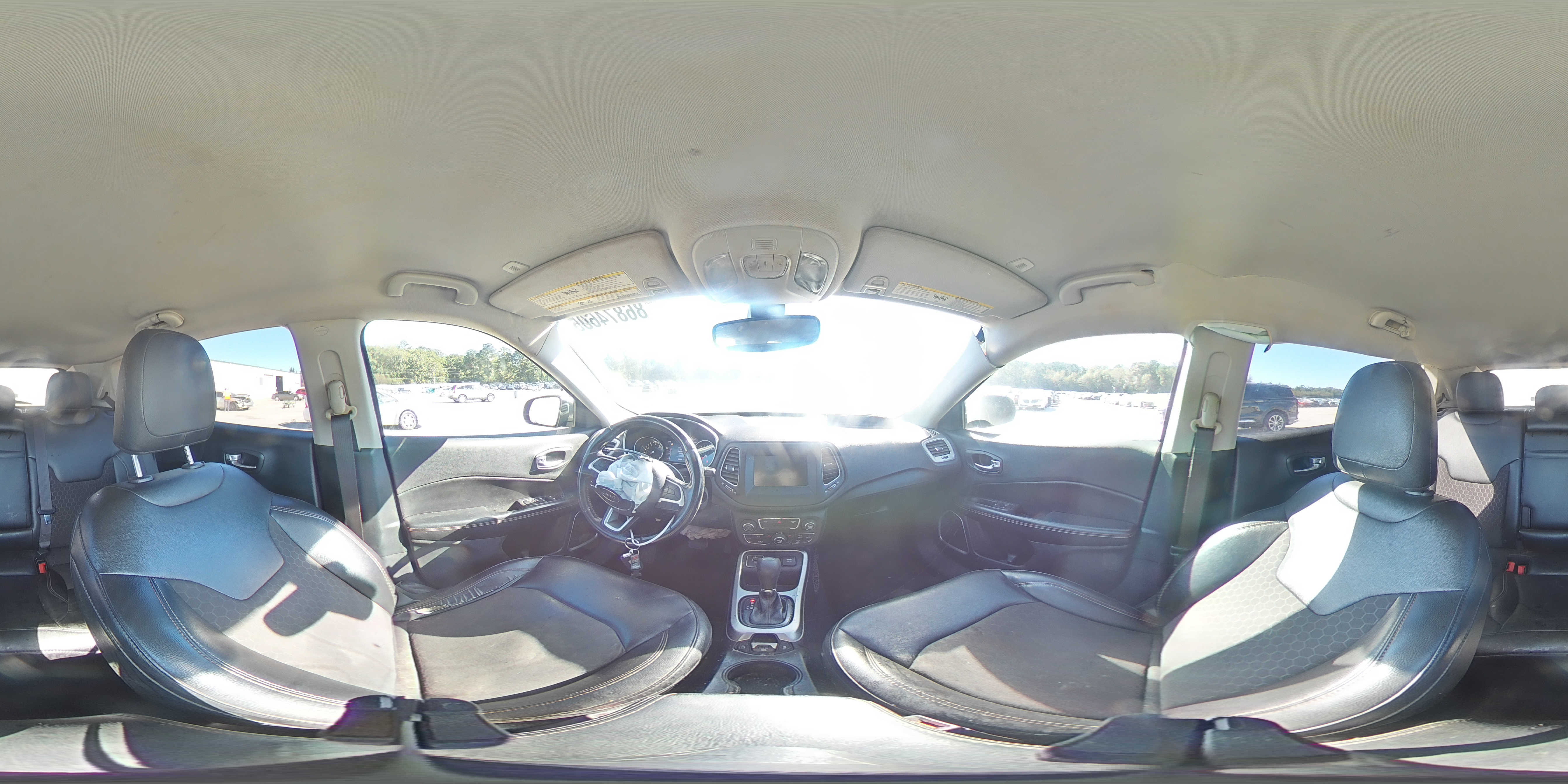 2019 Jeep Compass Latitude VIN: 3C4NJCBBXKT851702 Lot: 86874605