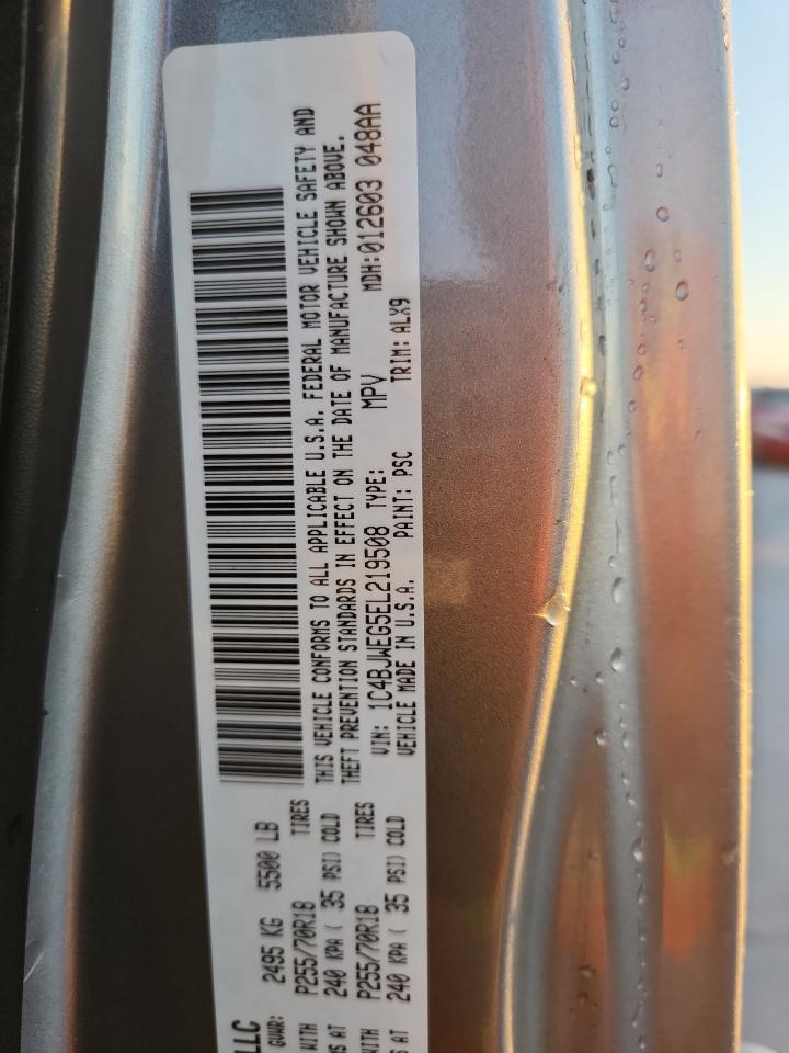 2014 Jeep Wrangler Unlimited Sahara VIN: 1C4BJWEG5EL219508 Lot: 86625135