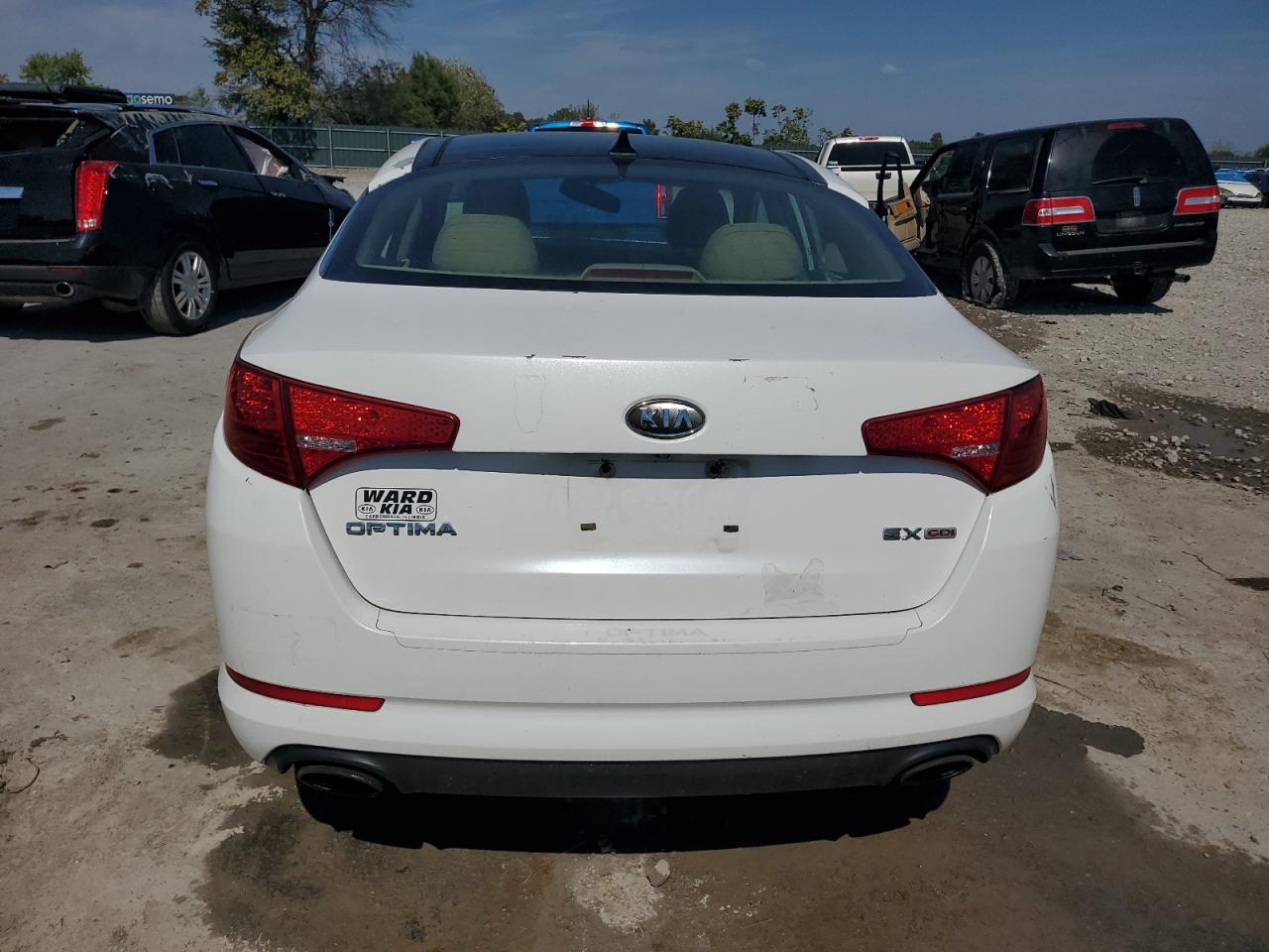2012 Kia Optima Ex VIN: 5XXGN4A74CG070767 Lot: 81918035