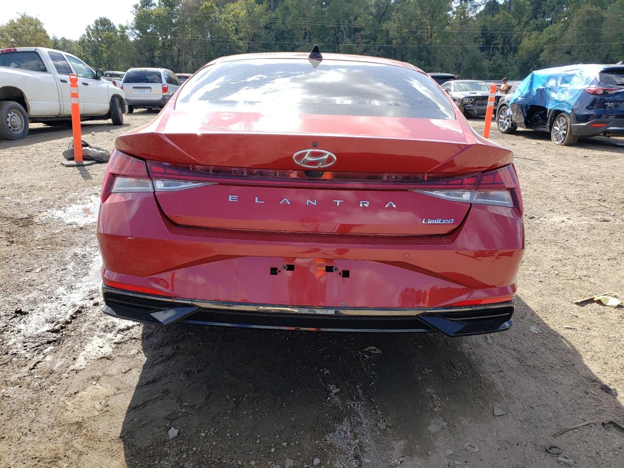 2022 Hyundai Elantra Limited VIN: KMHLP4AG9NU345597 Lot: 87374935
