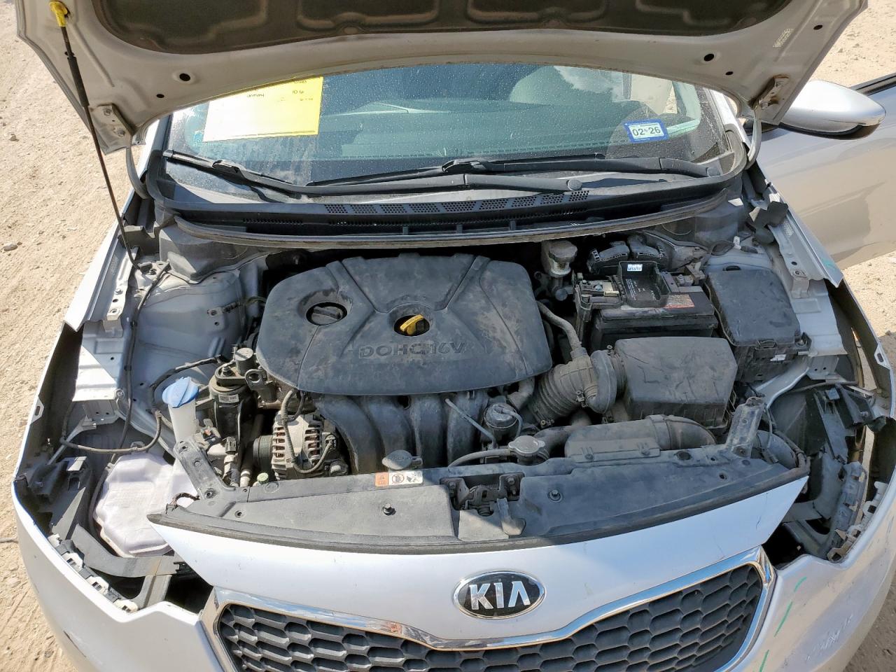 2016 Kia Forte Lx VIN: KNAFK4A60G5500524 Lot: 85865025