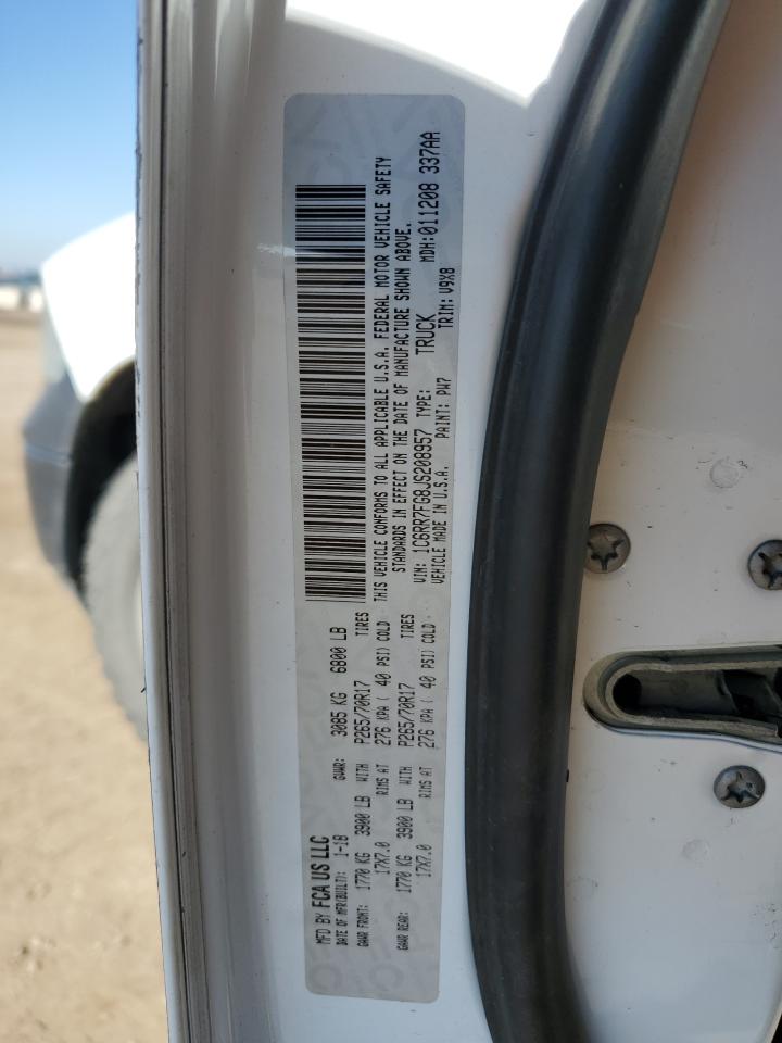 2018 Ram 1500 St VIN: 1C6RR7FG8JS208957 Lot: 81096005