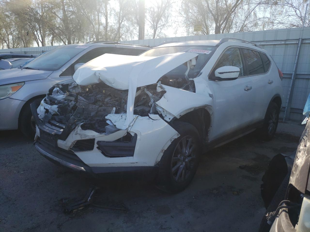 2020 Nissan Rogue S white null gasoline JN8AT2MVXLW102909 photo #1