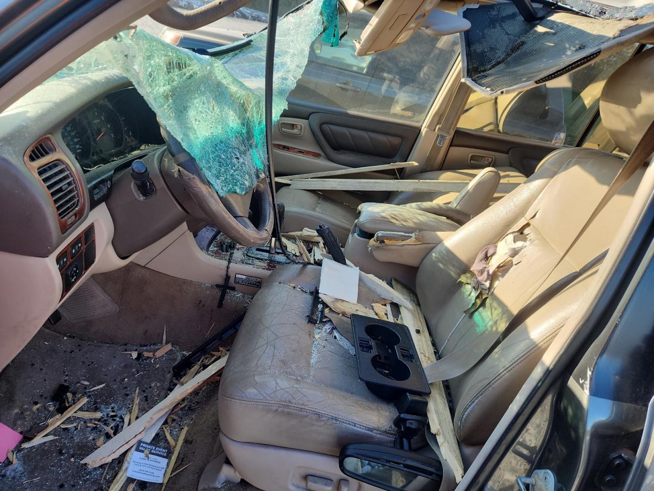 2000 Toyota Land Cruiser VIN: JT3HT05J1Y0126699 Lot: 87030885