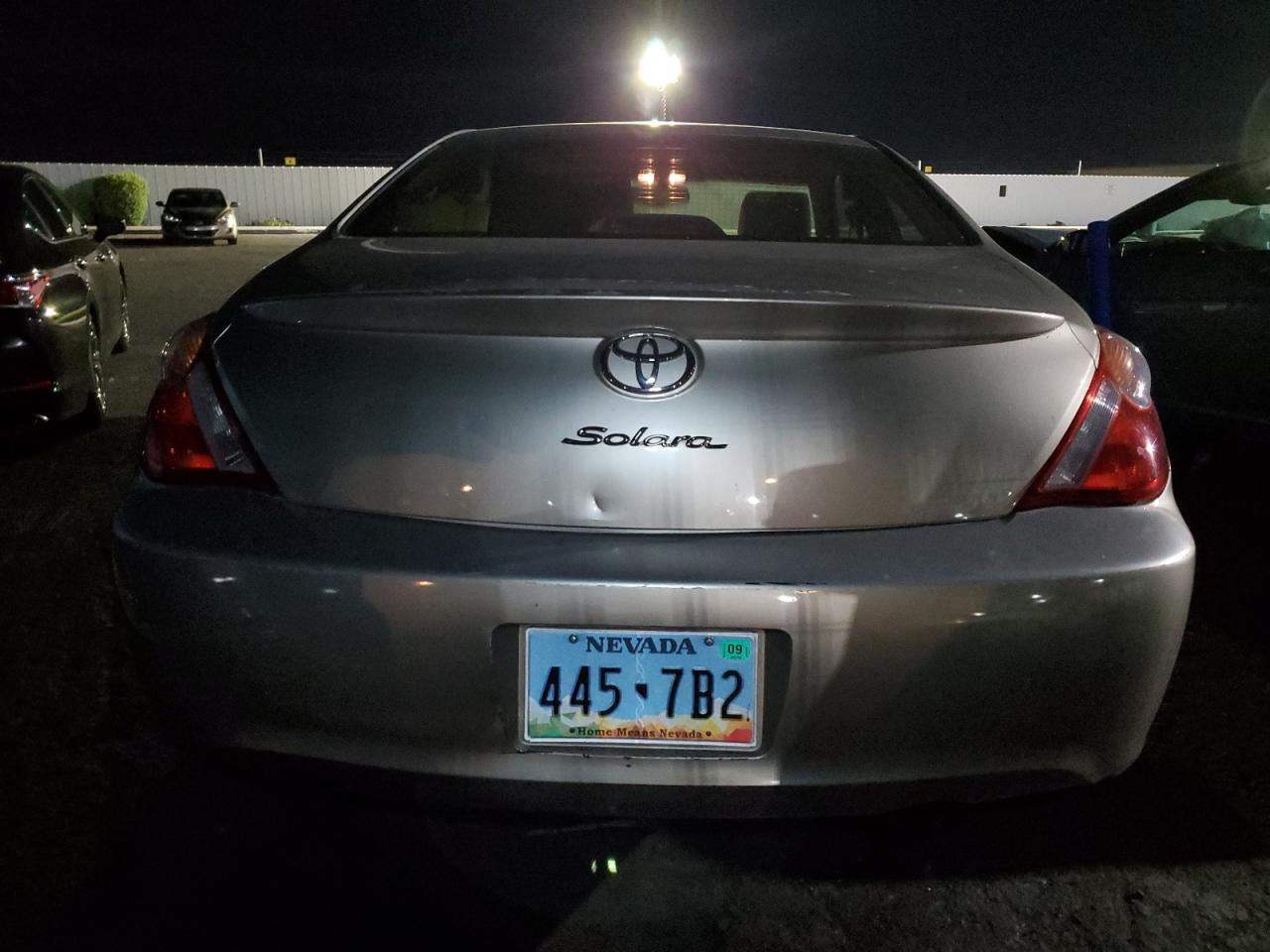 2004 Toyota Camry Solara Se VIN: 809805 Lot: 85593615