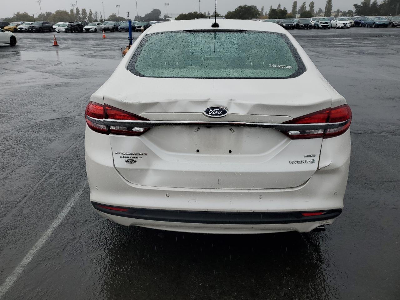 2017 Ford Fusion Se Hybrid VIN: 3FA6P0LU7HR158082 Lot: 82453965