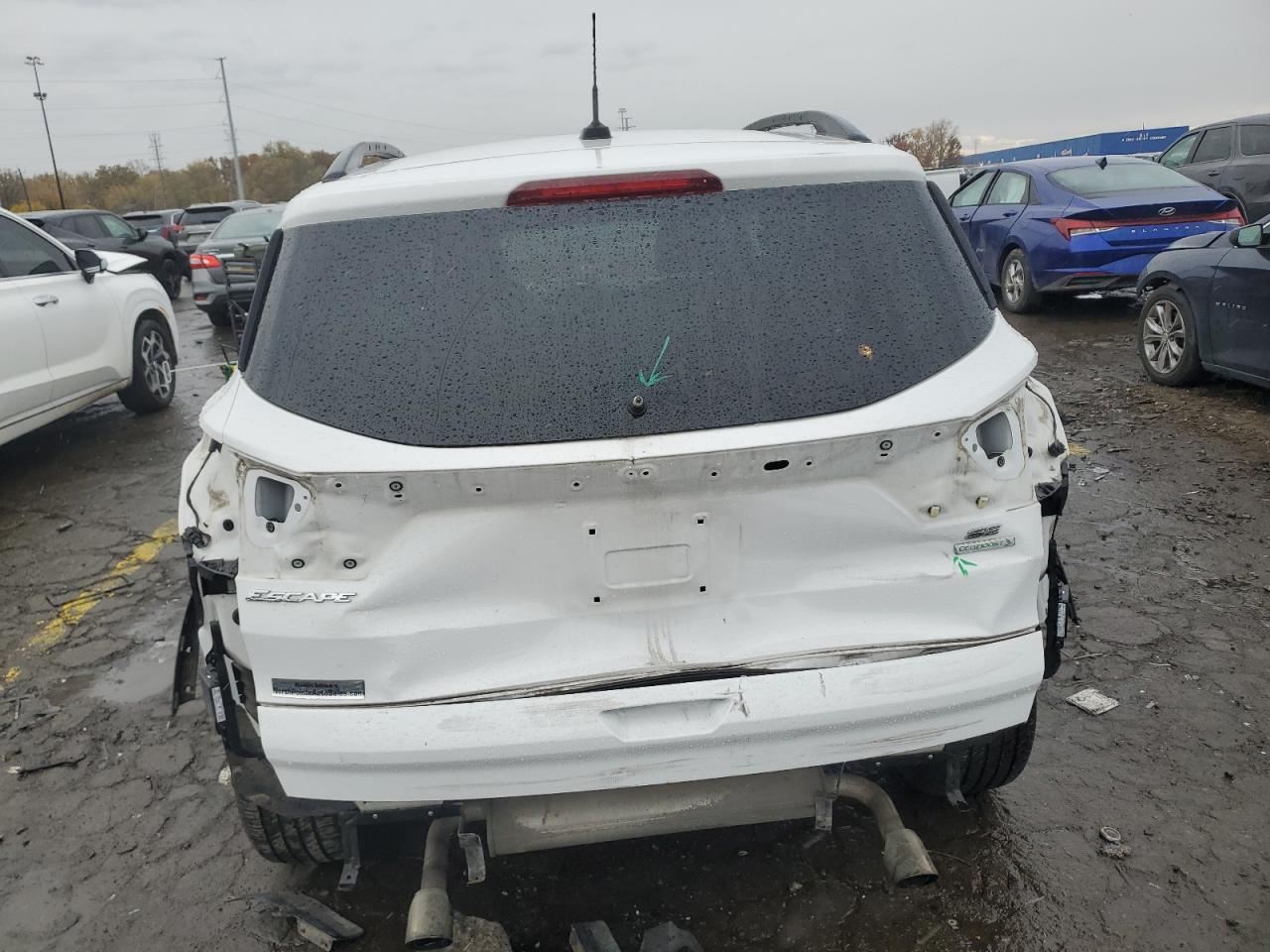 2017 Ford Escape Se VIN: 1FMCU0GD7HUD17185 Lot: 90348375