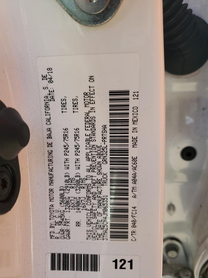 2018 Toyota Tacoma Double Cab VIN: 3TMAZ5CN4JM065351 Lot: 84602315