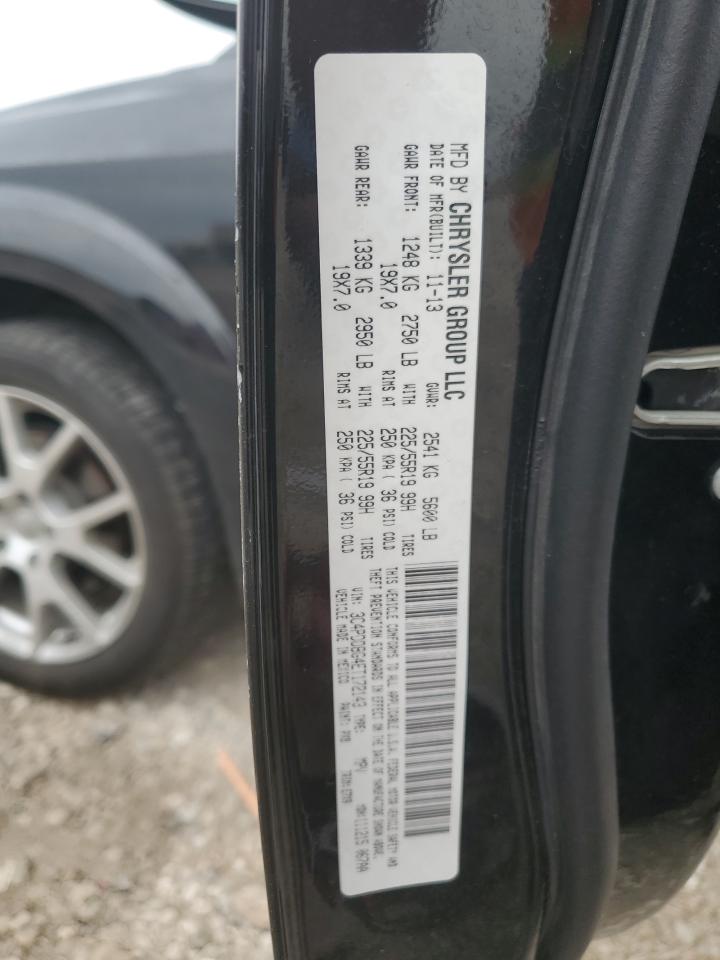 2014 Dodge Journey Sxt VIN: 3C4PDDBG4ET172143 Lot: 86703255