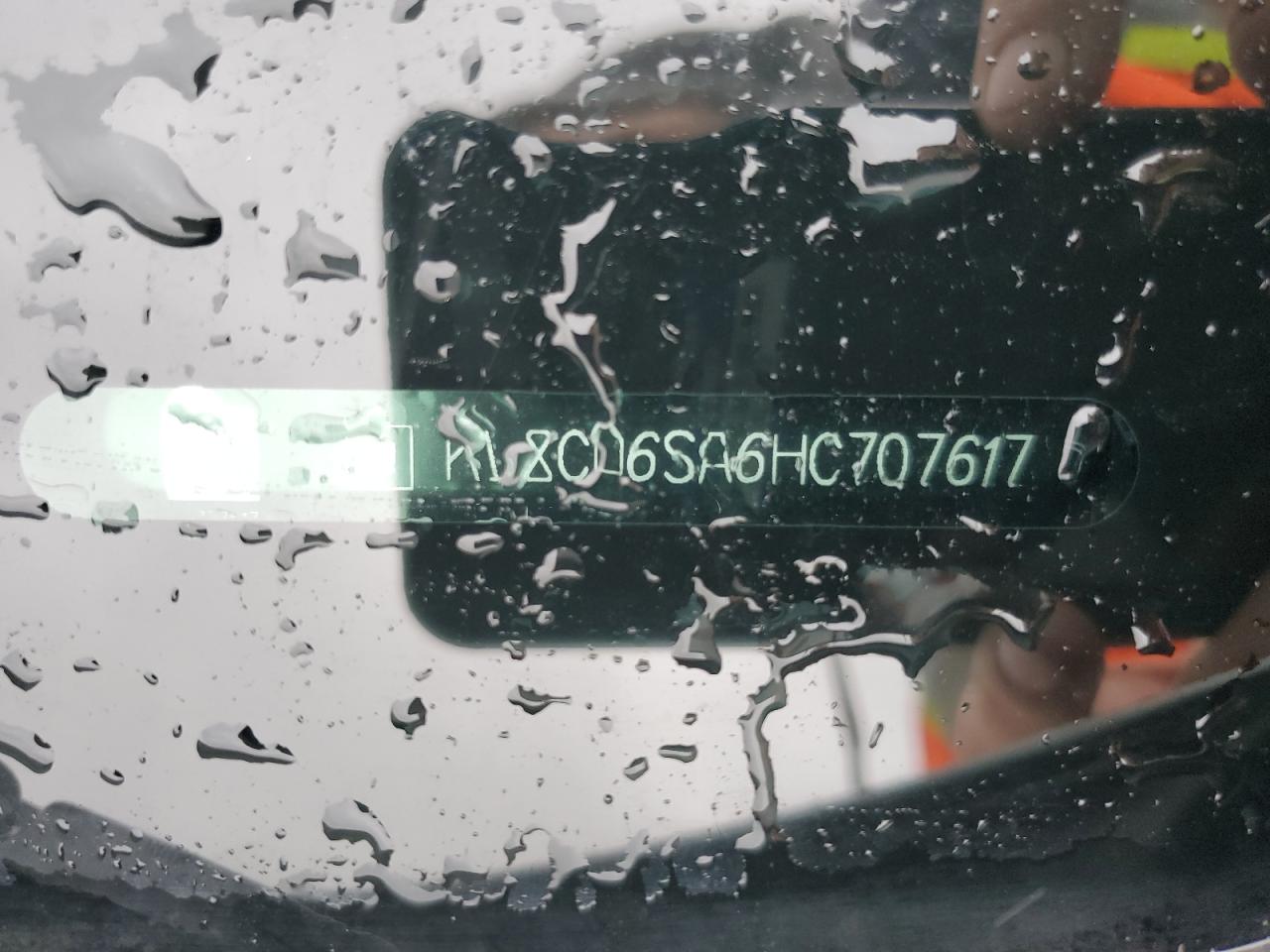 2017 Chevrolet Spark 1Lt VIN: KL8CD6SA6HC707617 Lot: 86155605