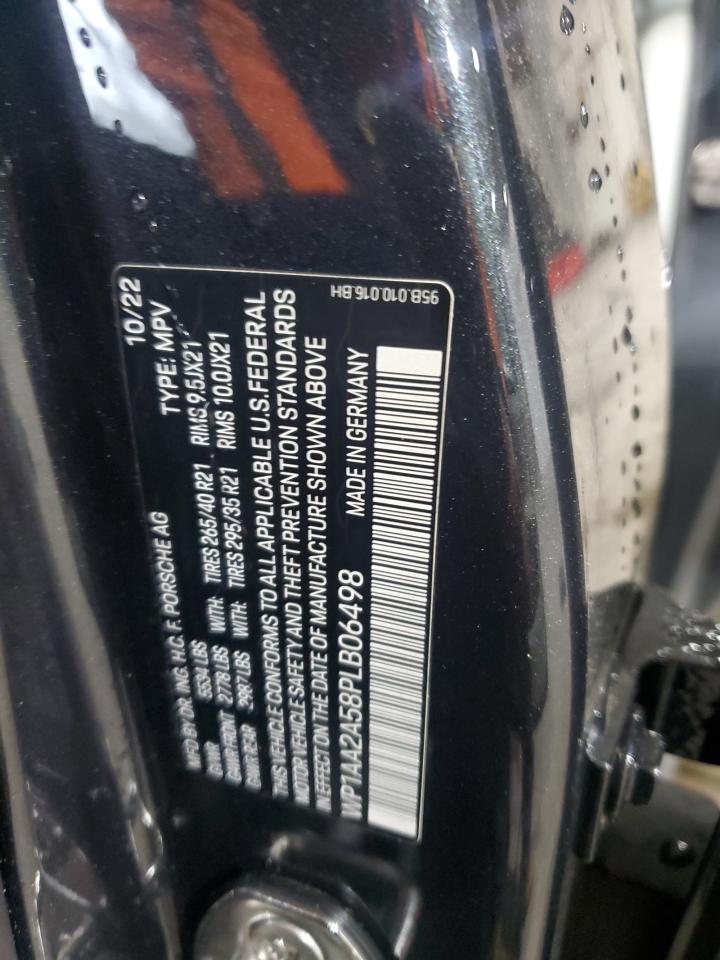 2023 Porsche Macan Base VIN: WP1AA2A58PLB06498 Lot: 90562745