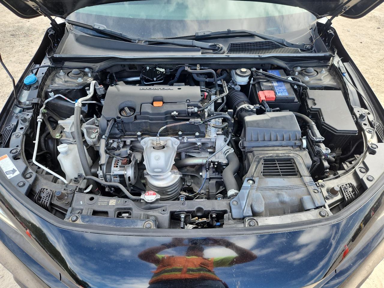 2022 Honda Civic Lx VIN: 2HGFE2F22NH577245 Lot: 84741255