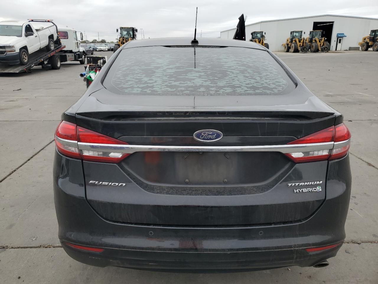 2017 Ford Fusion Titanium Hev VIN: 3FA6P0RU4HR279661 Lot: 81933795