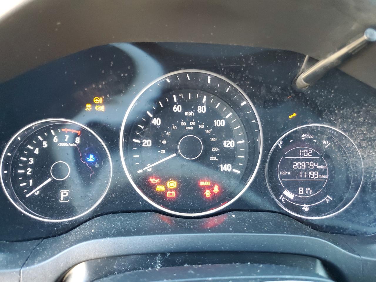 2019 Honda Hr-V Lx VIN: 3CZRU5H36KG702257 Lot: 86327315