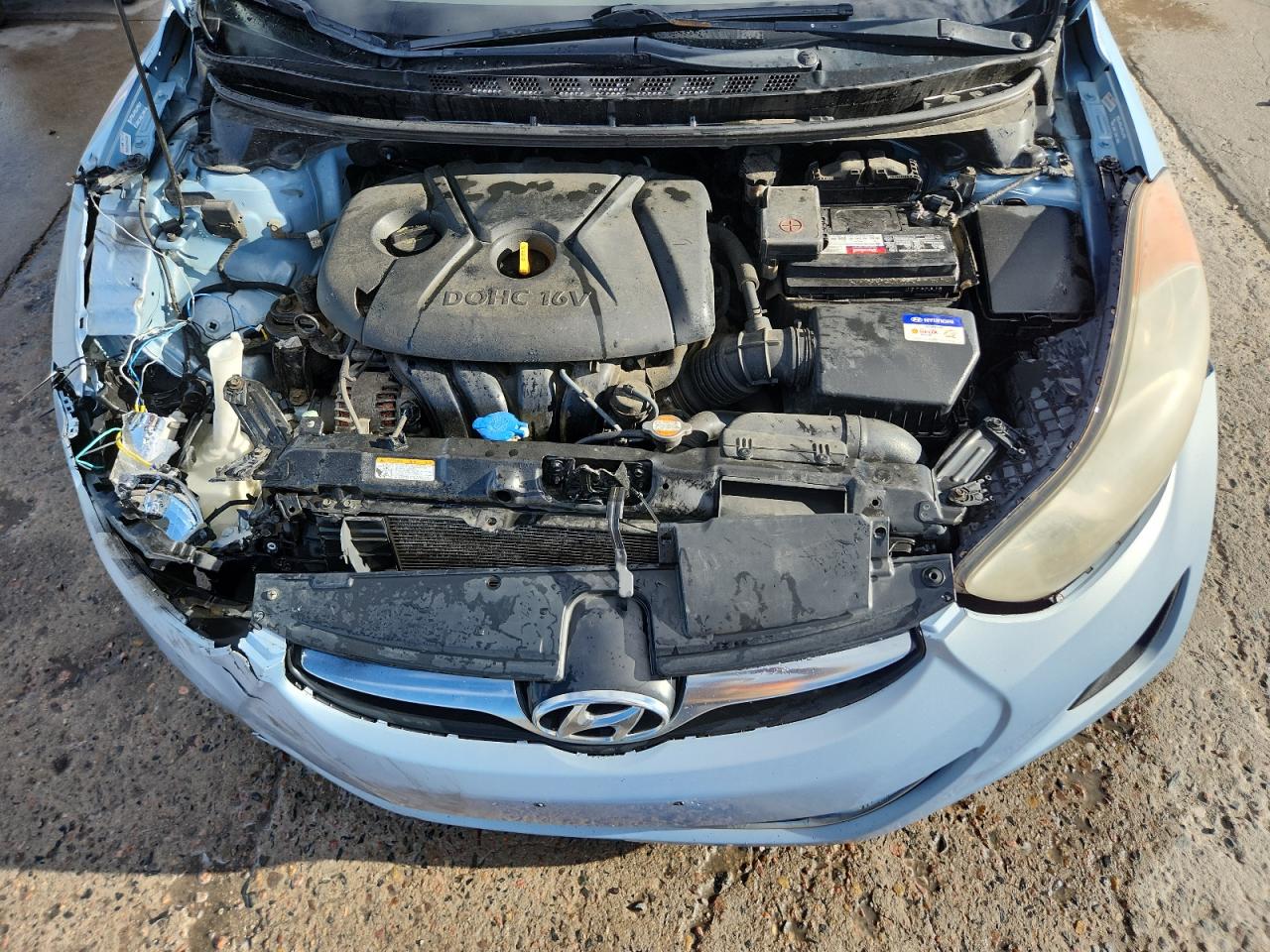 2011 Hyundai Elantra Gls VIN: KMHDH4AE1BU092299 Lot: 86111535