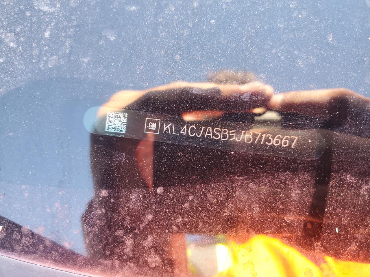 2018 Buick Encore Preferred VIN: KL4CJASB5JB713667 Lot: 84466765