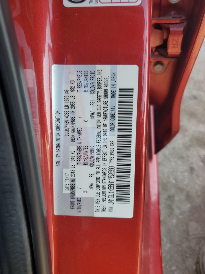 2017 Mazda 6 Grand Touring VIN: JM1GL1X56H1152660 Lot: 85360435