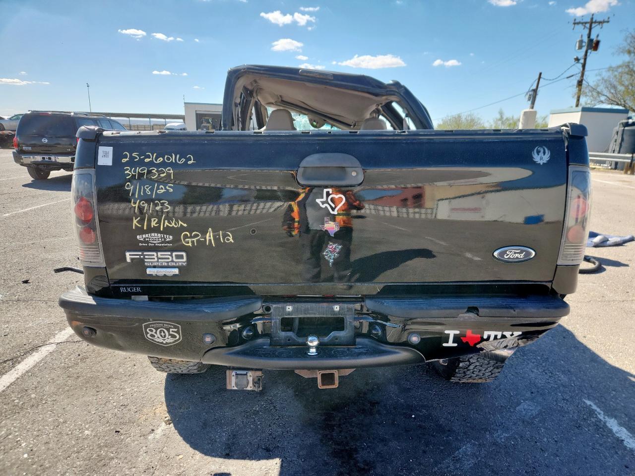 2003 Ford F350 Srw Super Duty VIN: 1FTSW31P43EC69064 Lot: 84294195