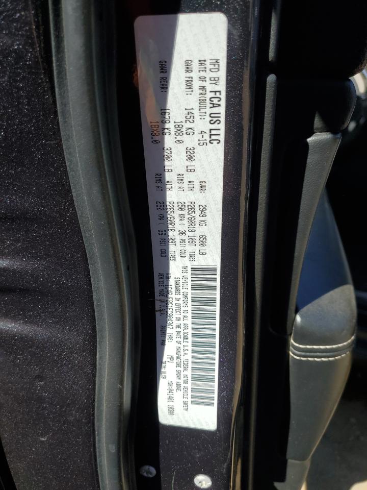 2015 Jeep Grand Cherokee Limited VIN: 1C4RJFBG1FC804347 Lot: 85514655