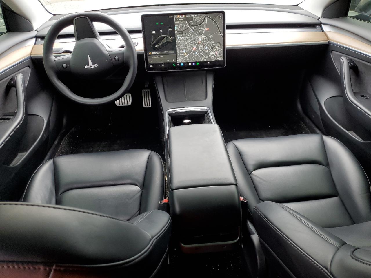 2021 Tesla Model 3 VIN: 5YJ3E1EC6MF030196 Lot: 81191695