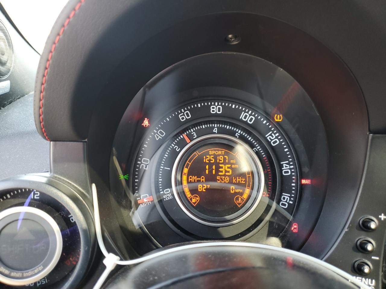 2012 Fiat 500 Abarth VIN: 3C3CFFFH3CT365537 Lot: 84478445