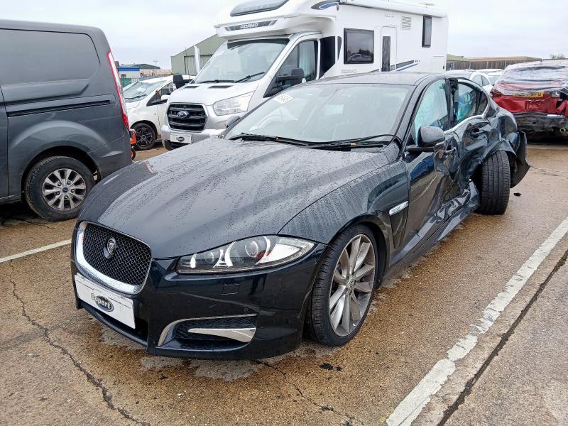 2011 JAGUAR XF 3.0D V6 S PORTFOLIO 4DR AUTO for sale at Copart NEWBURY