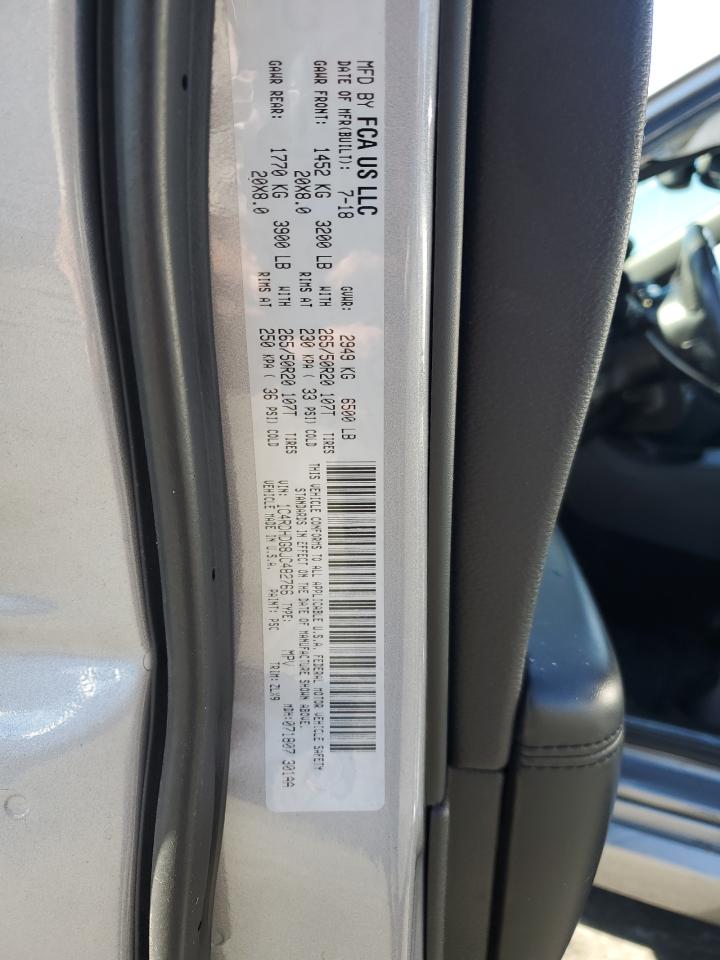 2018 Dodge Durango Gt VIN: 1C4RDHDG8JC482766 Lot: 90711215