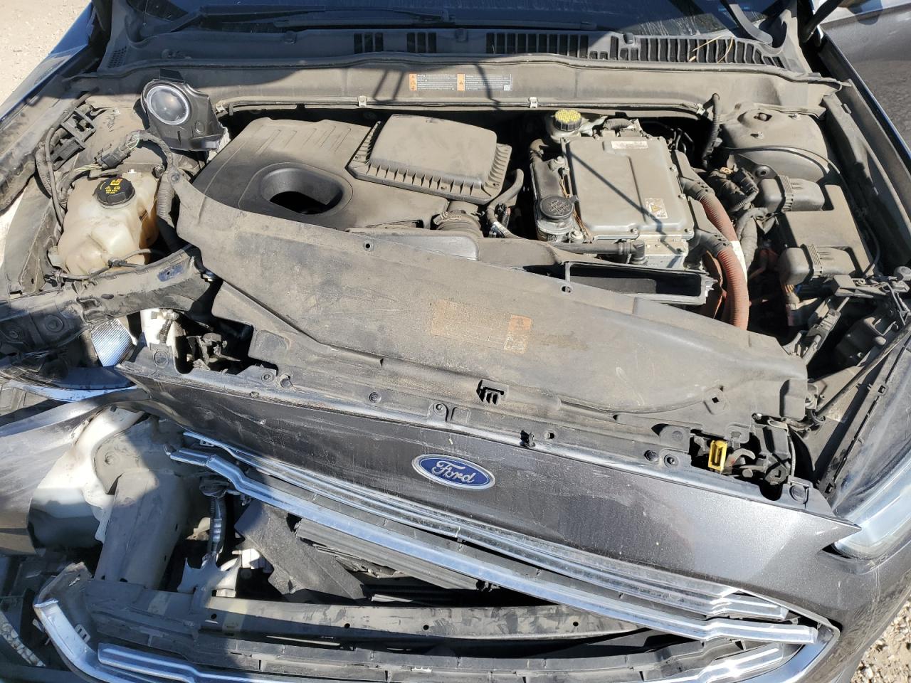 2015 Ford Fusion Se Hybrid VIN: 3FA6P0LU8FR214186 Lot: 90095625