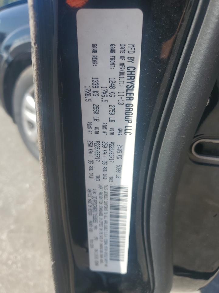 2014 Dodge Journey Se VIN: 3C4PDCAB2ET153655 Lot: 84973855