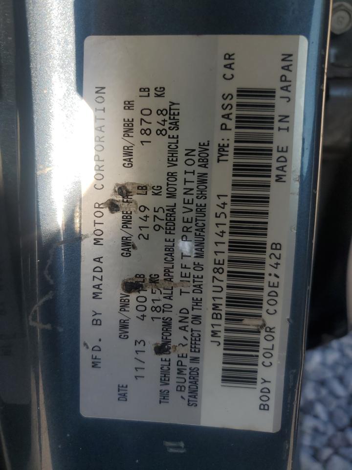 2014 Mazda 3 Sport VIN: JM1BM1U78E1141541 Lot: 85532685