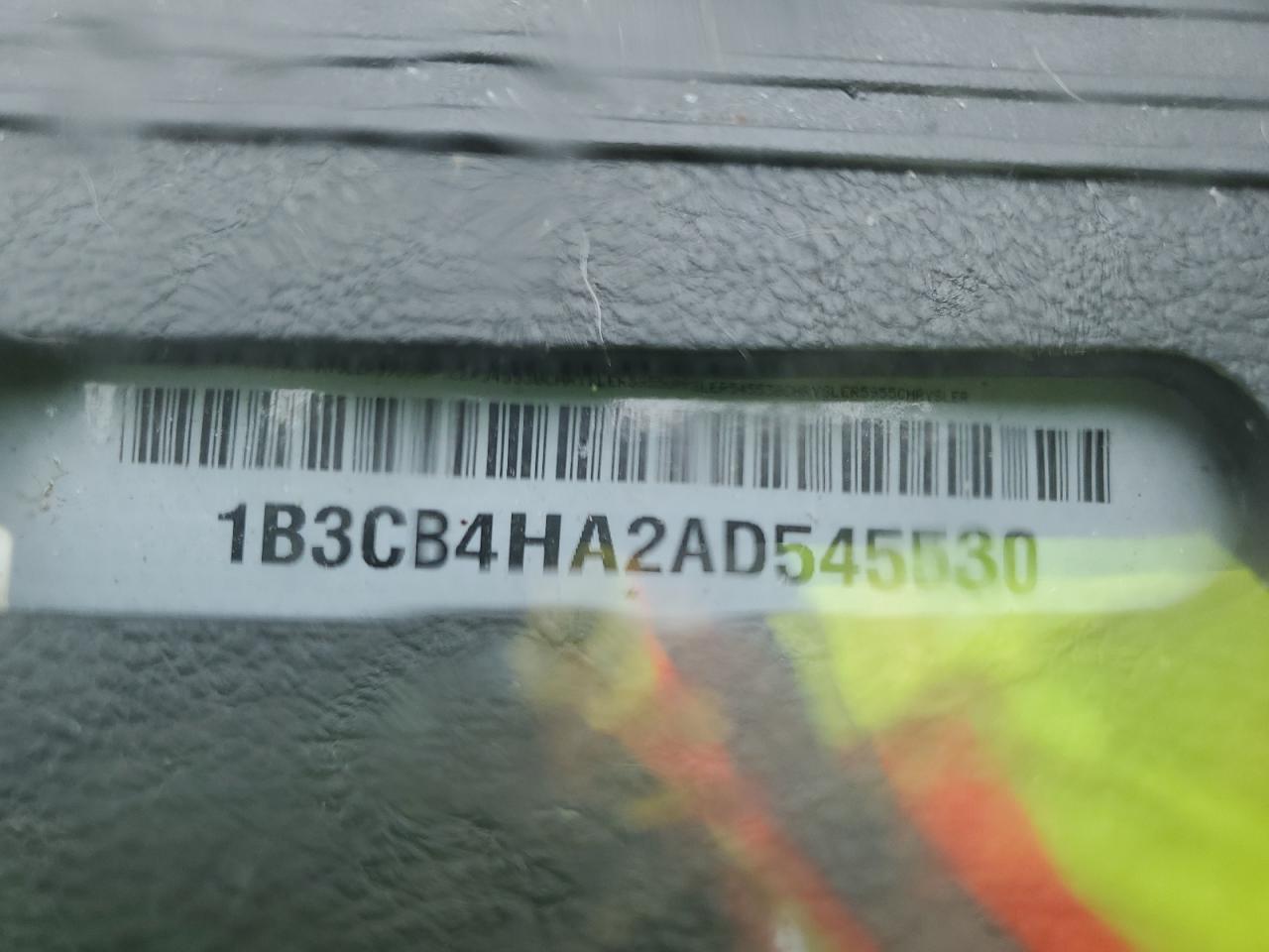 2010 Dodge Caliber Sxt VIN: 1B3CB4HA2AD545530 Lot: 90319625