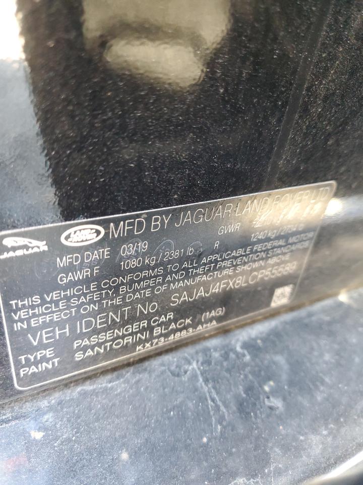 2020 Jaguar Xe S VIN: SAJAJ4FX8LCP55589 Lot: 89826935