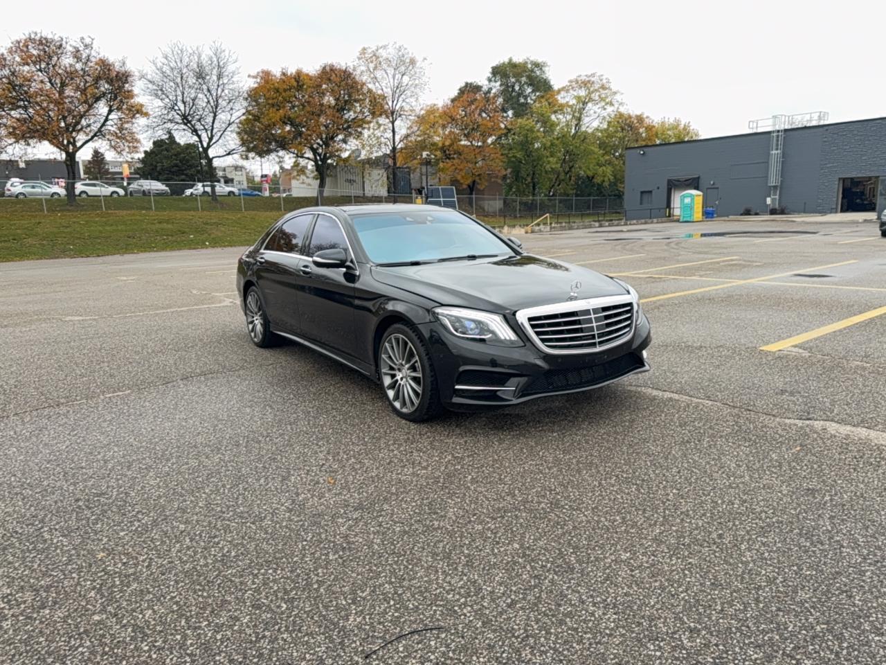 2014 Mercedes-Benz S 550 4Matic black sedan gas WDDUG8FBXEA035432 photo #1