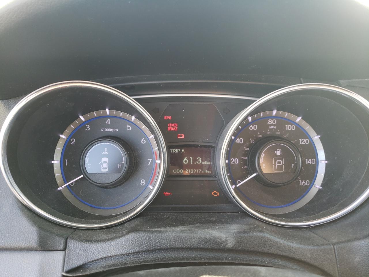 2013 Hyundai Sonata Gls VIN: 5NPEB4AC4DH778276 Lot: 86697325