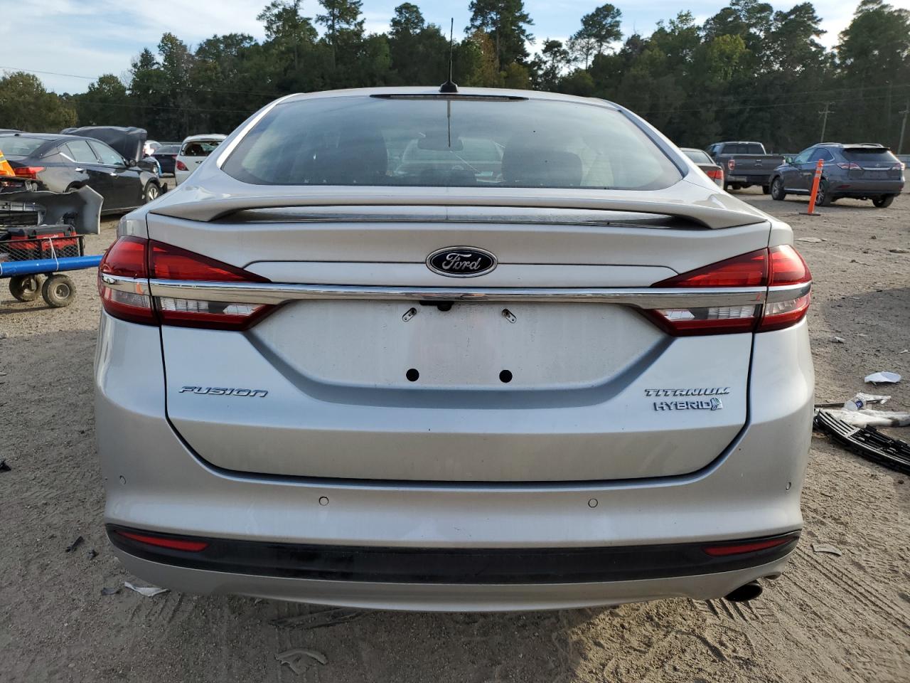 2018 Ford Fusion Titanium/Platinum Hev VIN: 3FA6P0RU5JR116233 Lot: 89445715